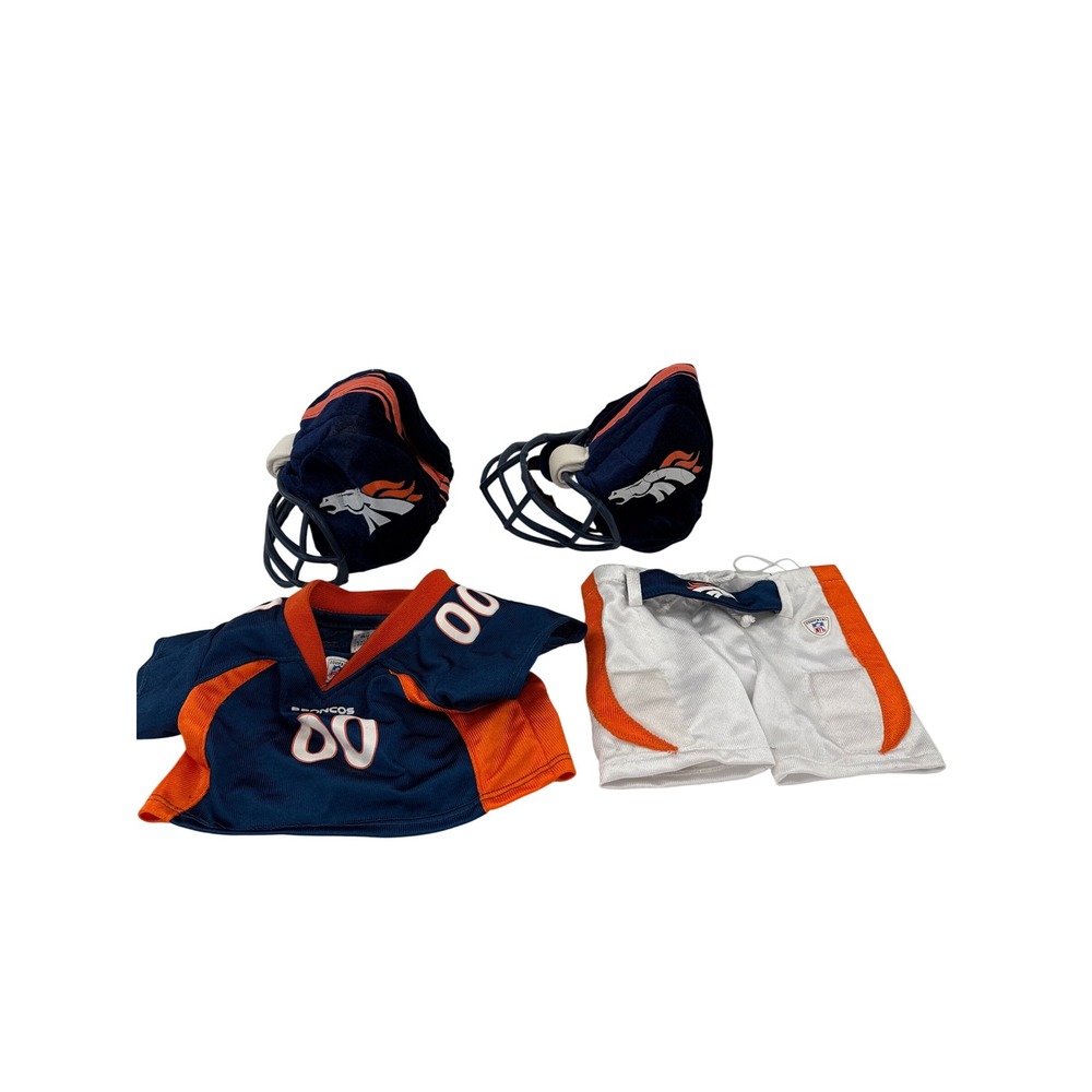 Build-A-Bear Workshop Clothing Lot Multi Denver Broncos Fireman Gear 25+ pieces - Picture 4 of 7